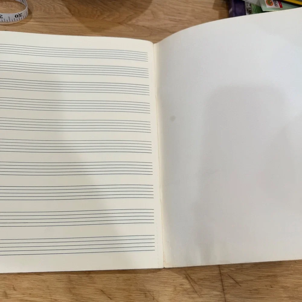 Vintage Mel Bay Deluxe Manuscript Book & Amsco Professional Music Paper Lot 1980